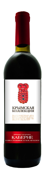 Вино "Крымская коллекция" Каберне, 0.75л4551