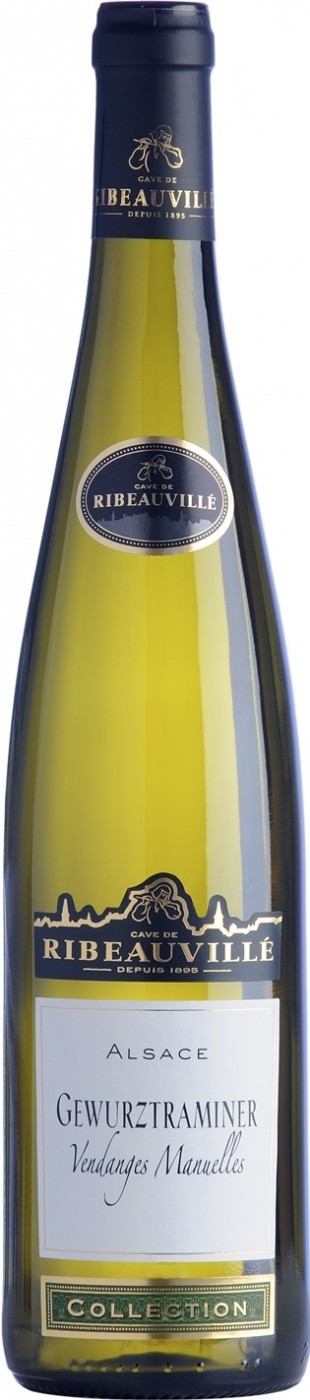 Вино Cave de Ribeauville, Gewurztraminer "Vendanges Manuelles", Alsace AOC, 0.75 л4553