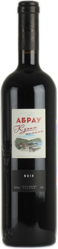 Вино "Абрау" Купаж темный, 0.75 л4566