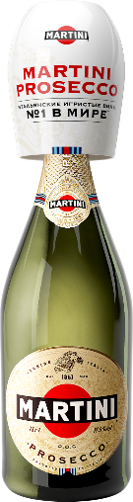 Игристое вино "Martini" Prosecco DOC, with glass, 0.75 л4580