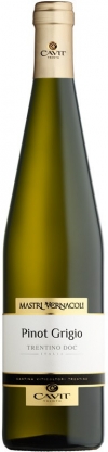 Вино "Mastri Vernacoli" Pinot Grigio, Trentino DOC, 0.75 л4582