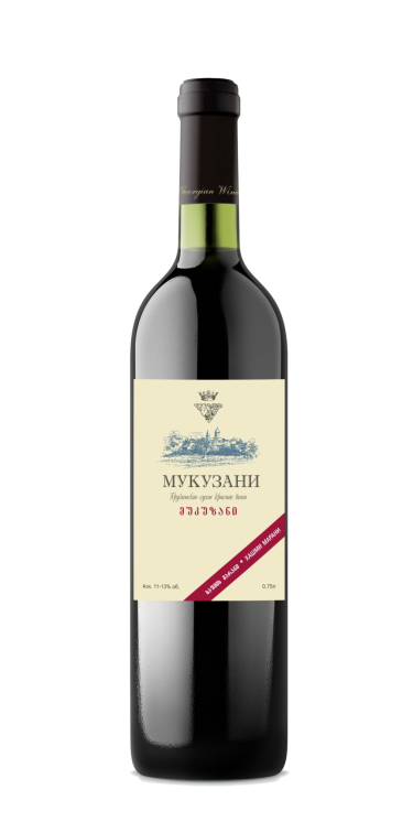 Вино "Погреба Хашми" Мукузани, 0.75 л4588