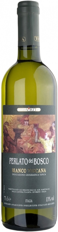 Вино "Perlato del Bosco" Bianco, Toscana IGT, 0.75 л