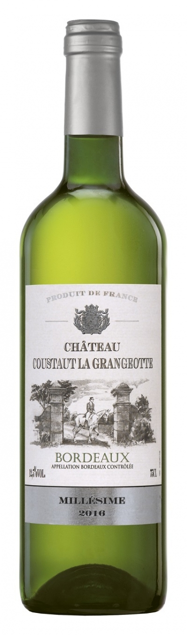 Вино "Château Coustaut La Grangeotte", Bordeaux AOC, 2016, 0.75 л4659