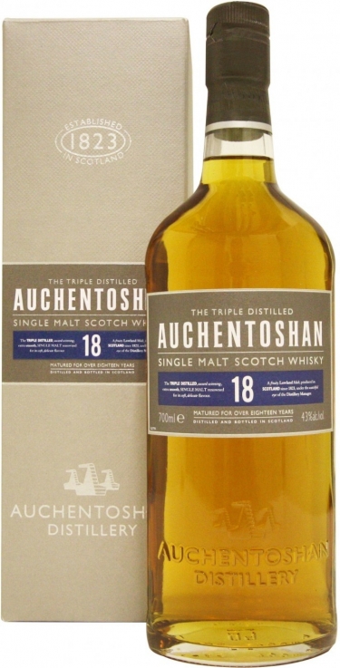 Виски Auchentoshan 18 years, gift box, 0.7 л4669