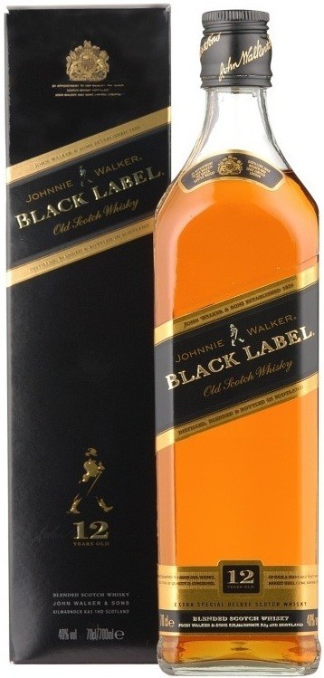 Виски "Black Label", gift box, 0.7 л4675