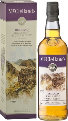 Виски "McClelland's" Highland, gift box, 0.7 л