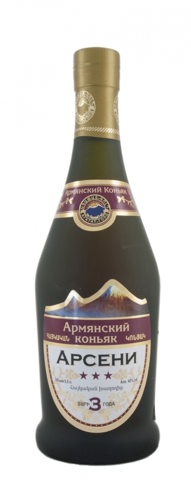 Коньяк "Арсени" 3 old, 0,5л4714