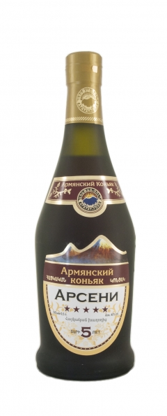 Коньяк "Арсени" 5 old, 0,5л