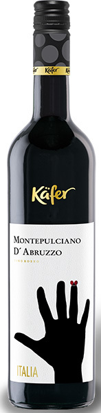 Вино "Kafer" Montelpulciano D`Abruzzo D.O.C., 0.75л