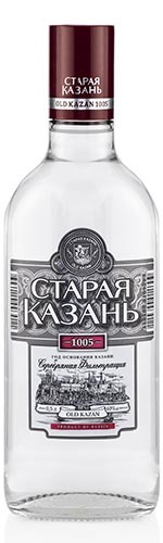 Водка Старая Казань Люкс серебряная фильтрация 0,5л