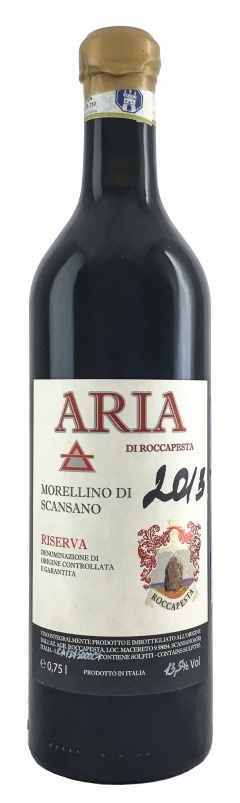 Aria di Roccapesta, DOCG Morellino di Scansano Riserva