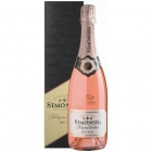 Игристое вино Симонсиг Каапс Вонкель Брют Розе (в подарочной упаковке)