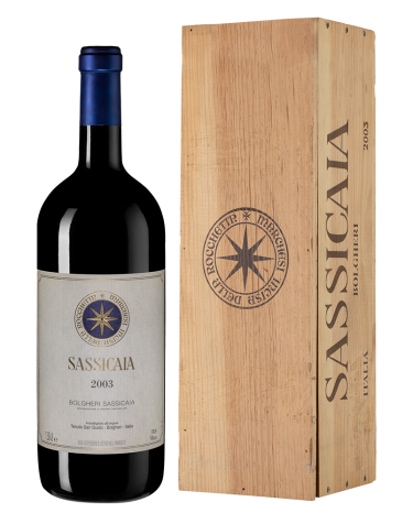 Вино Sassicaia, Tenuta San Guido, 2003&nbsp;г., 1.5&nbsp;л.578