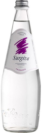 Природная вода Сурджива газированная