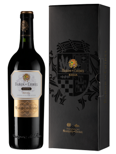 Вино Baron de Chirel Reserva в подарочной упаковке, Marques de Riscal, 2014&nbsp;г.