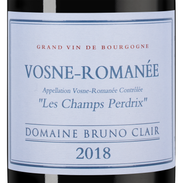 Вон-Романе Ле Шам Пердри, Домен Брюно Клер18498