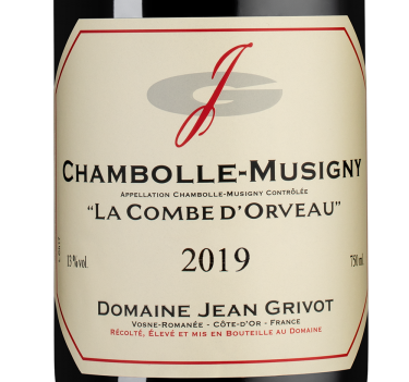 Шамболь-Мюзиньи Ля Комб д'Орво, Домен Жан Гриво18718