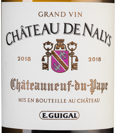 Шатонёф-дю-Пап Шато де Налис Блан, Гигаль18890